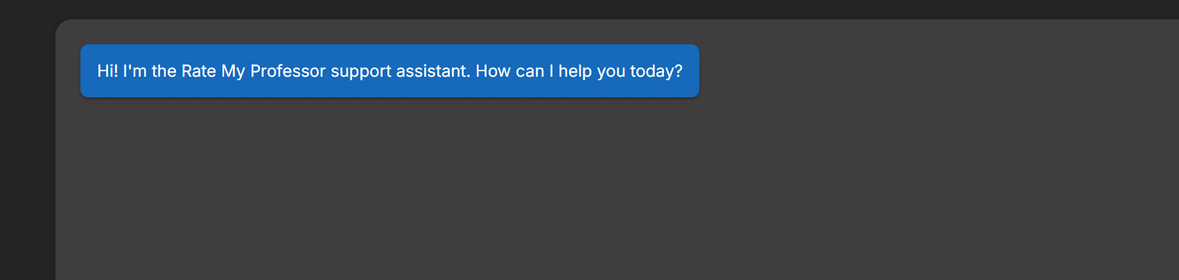 AI Rate My Professors Assistant